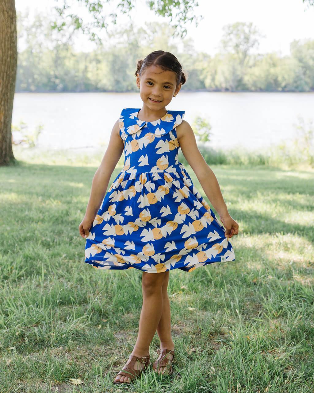 Crann Organic Girls Cotton Dress
