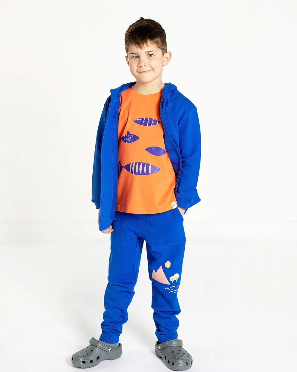 Kids Blue Hoodie
