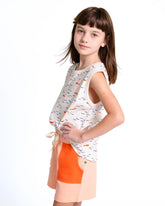 Fish Print Tank Top