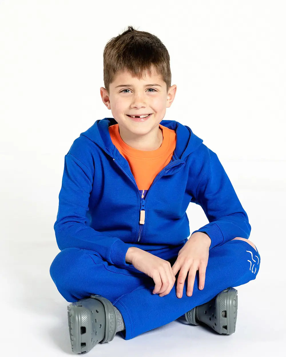 Kids Blue Hoodie and Sweatpants