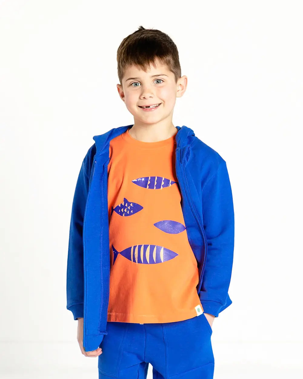 Kids Blue Hoodie