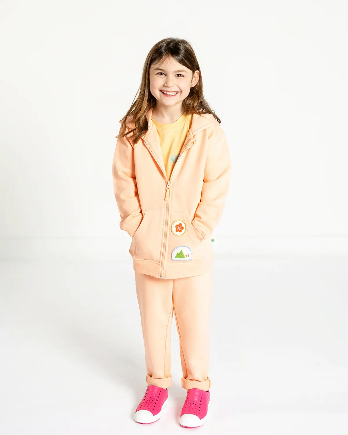 Kids Pink Hoodie