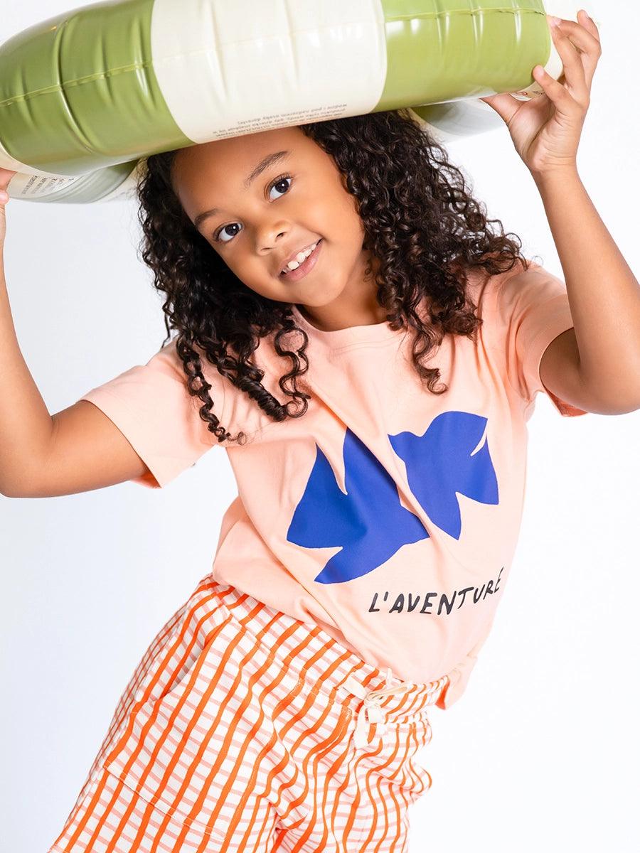 Kids Gingham Shorts