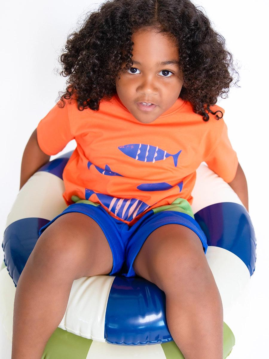 Kids Blue Shorts