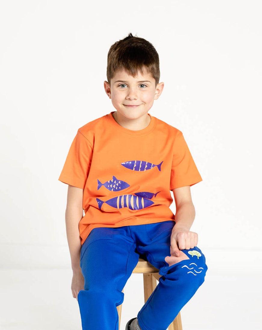 Orange Organic Cotton T-Shirt