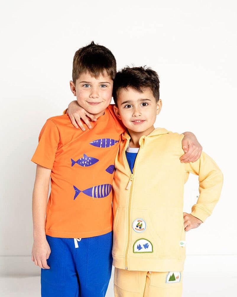 Organic Cotton T-Shirt - Orange