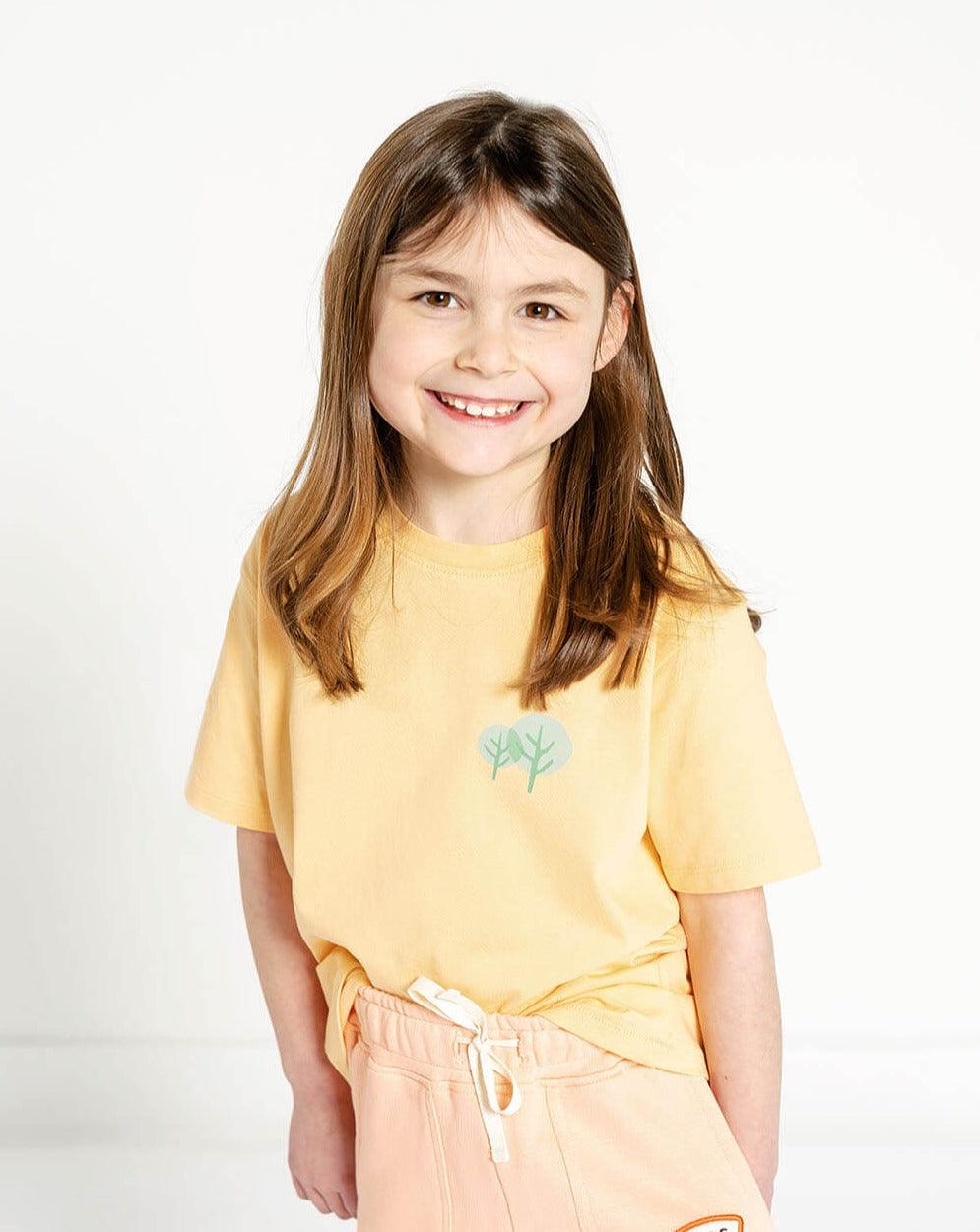 Yellow Organic Cotton T-Shirt
