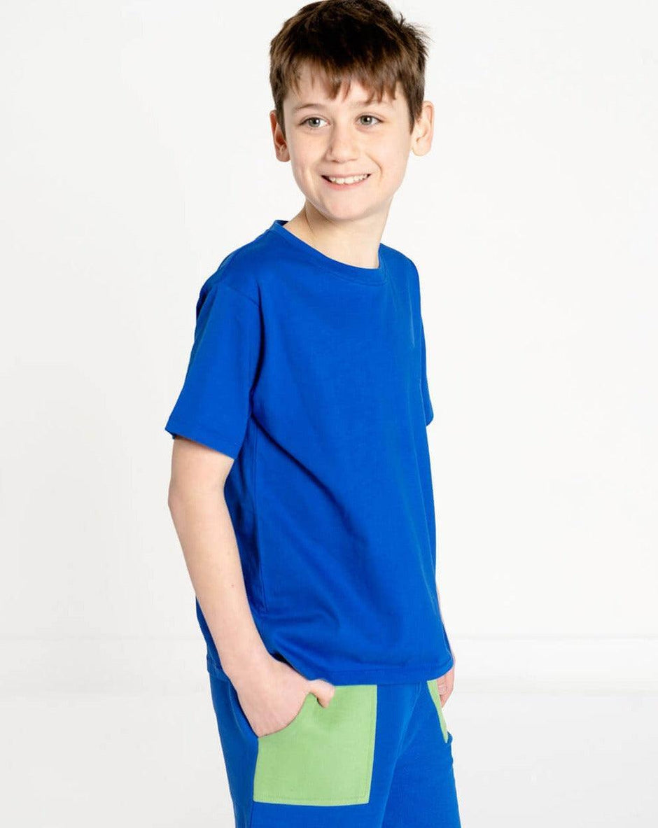 Basic Crimson Kids T-Shirt – Sustainable & Comfortable main image 1