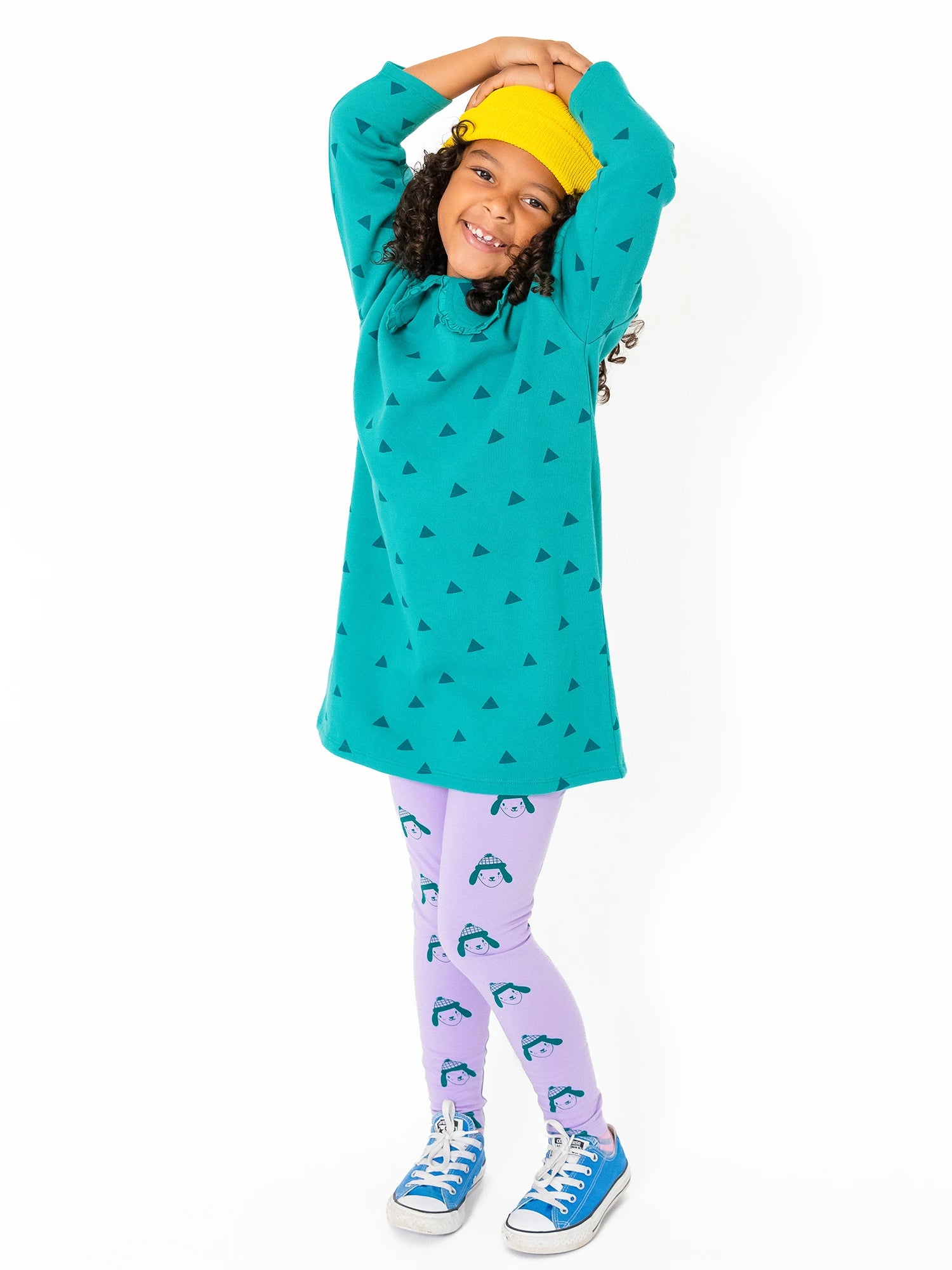 Girls Sea Green Dress