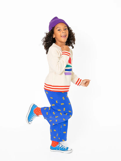 Girls Wide Leg Organic Sweatpants