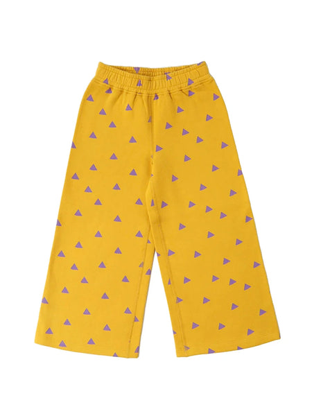Girls' Marigold Wide Leg Sweatpants | Crann Organic