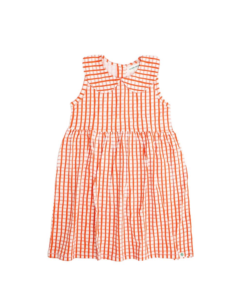 Girls Orange Dress