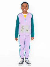 Organic Cotton Kids Purple Hoodie