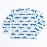 fish print shirt