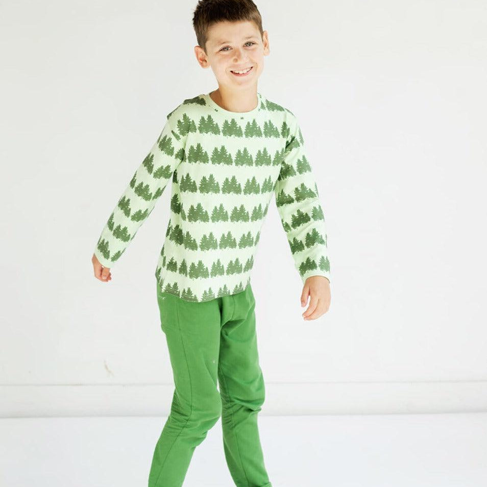 Kids Green Shirt and Joggers
