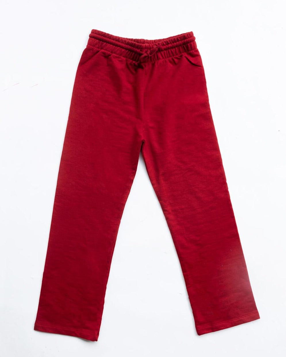 Kids Red Sweatpants