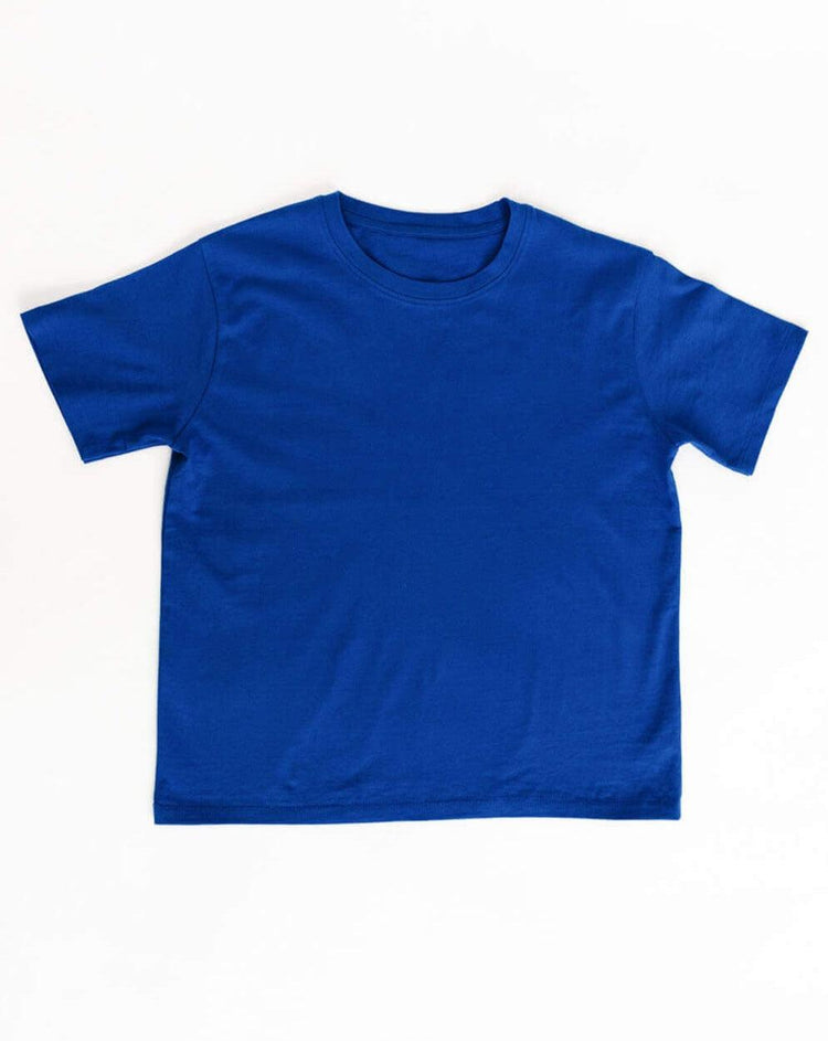 Play Up Organic Cotton T-Shirt || Dark Blue