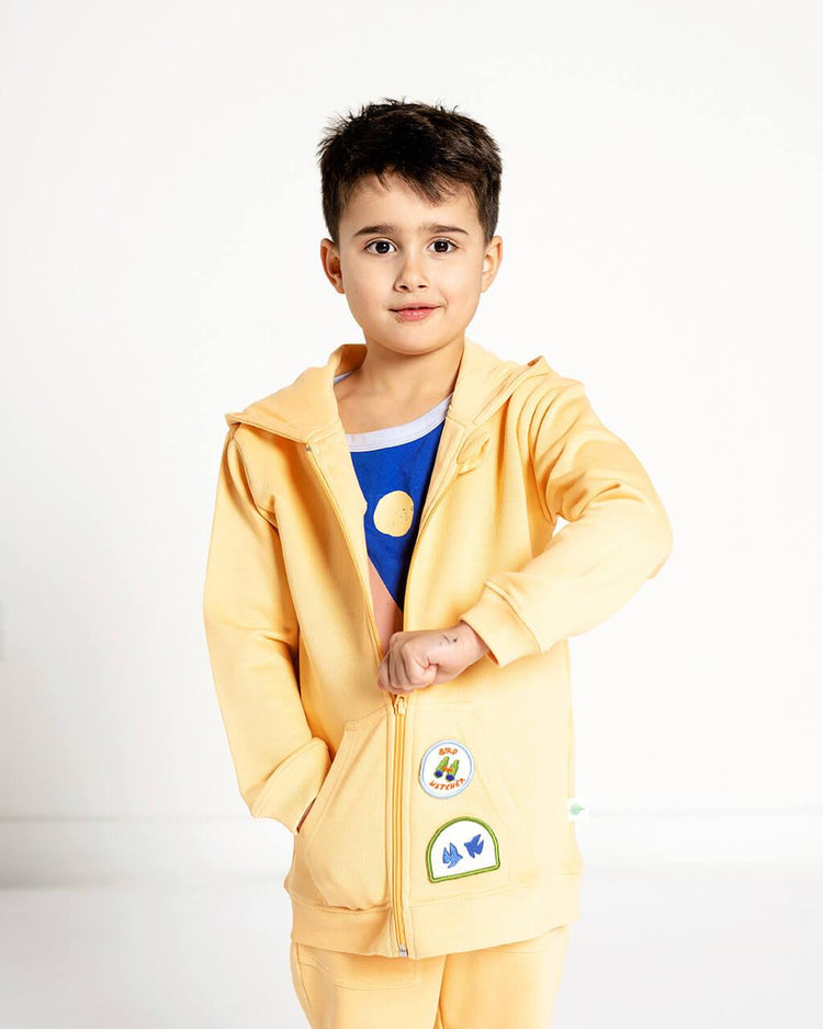 Toddler Organic Fleece Sweatshirt-Milky Green main image 0